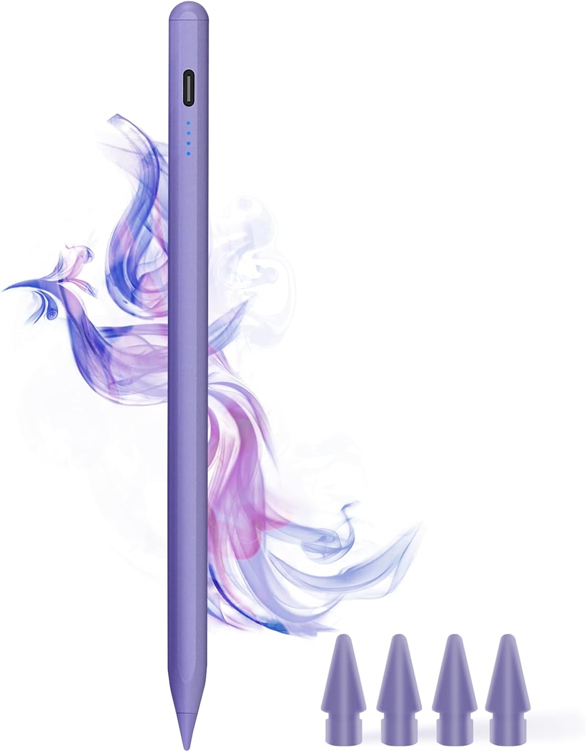 Stylus Pen for iPad 9th&10th - Type-c Charging Magnetic Pencil with Palm Rejecti...