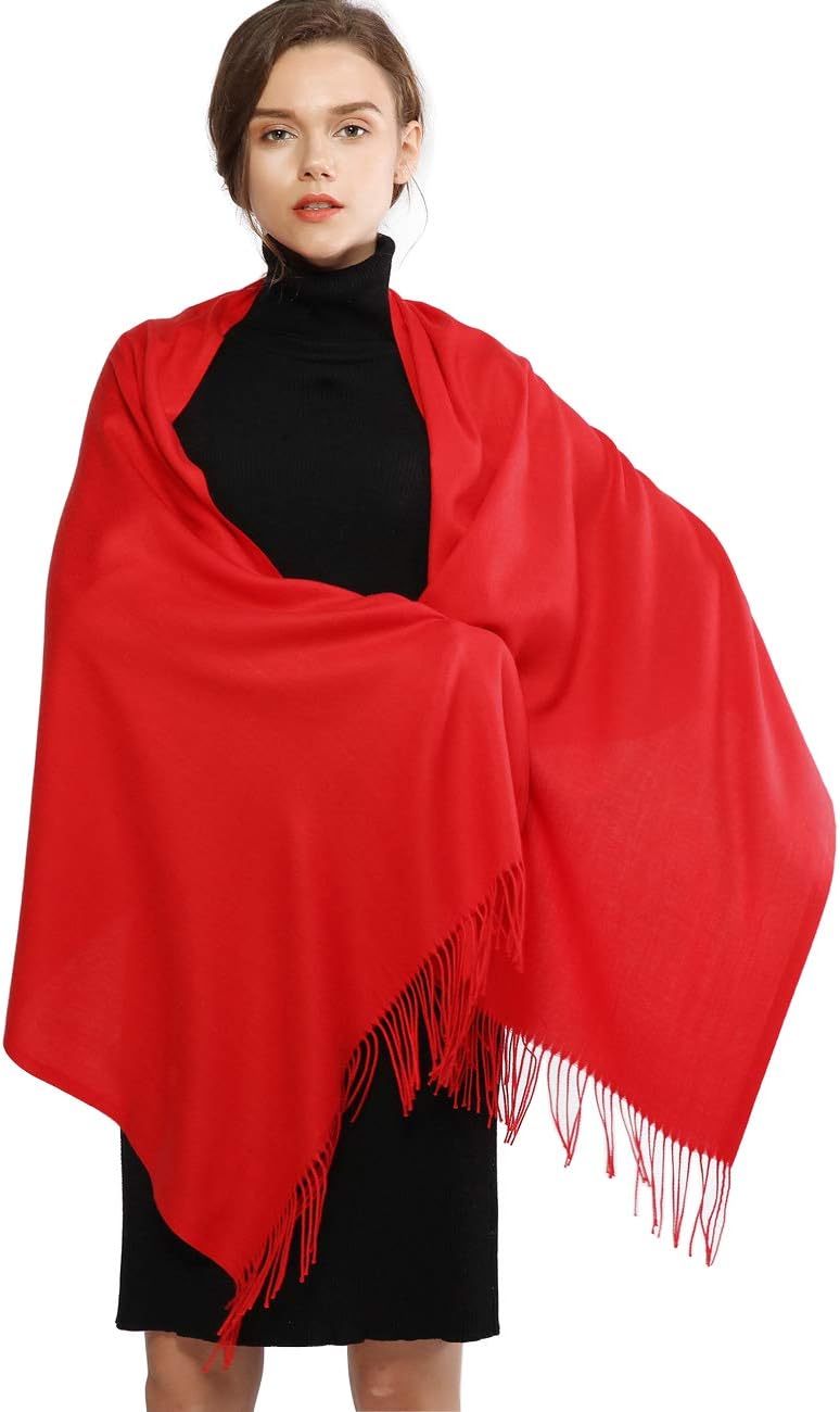 RIIQIICHY Ladies Scarves Pashmina Shawls and Wraps for Wedding Scarfs for Women...
