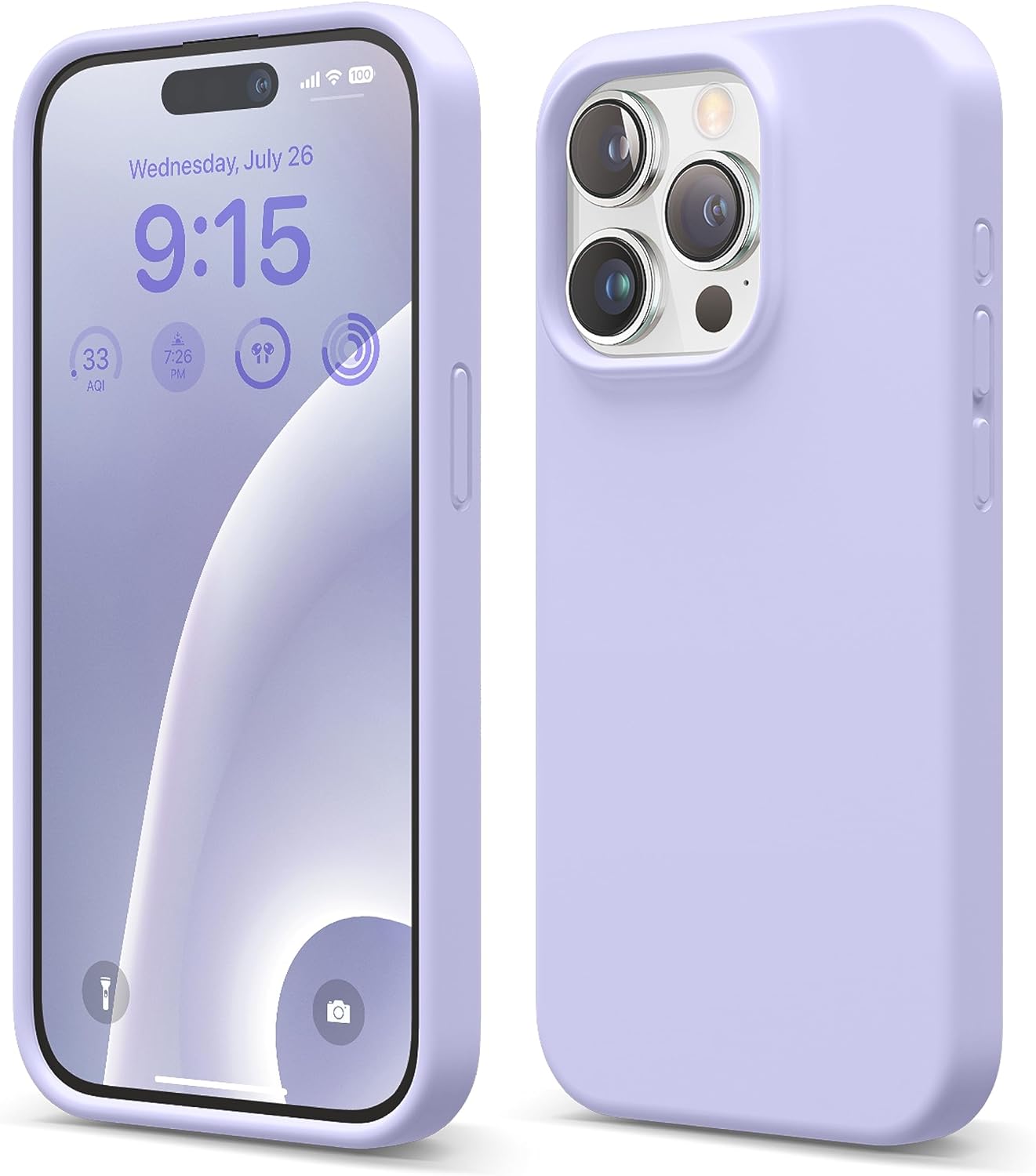 elago Liquid Silicone Case Compatible with iPhone 15 Pro, Premium Quality, Full...