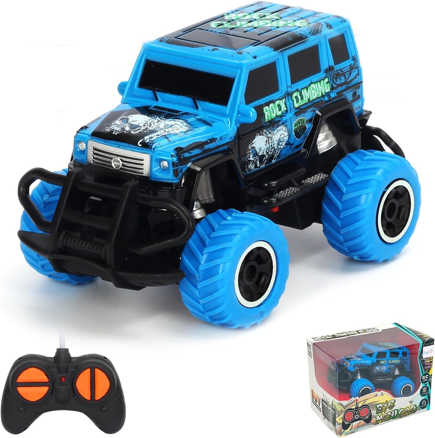 Pup Go Kids Mini RC Car, Cartoon Remote Control Toy for Toddlers Age 3-6, Exciti...