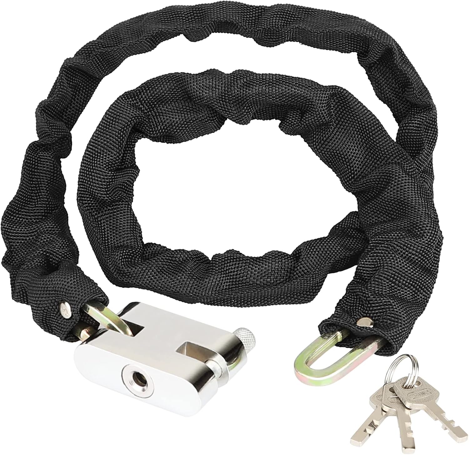 Bike Lock Heavy Duty, [3 Keys] Diyife 1m Anti-Theft High Security Chain Lock, We...