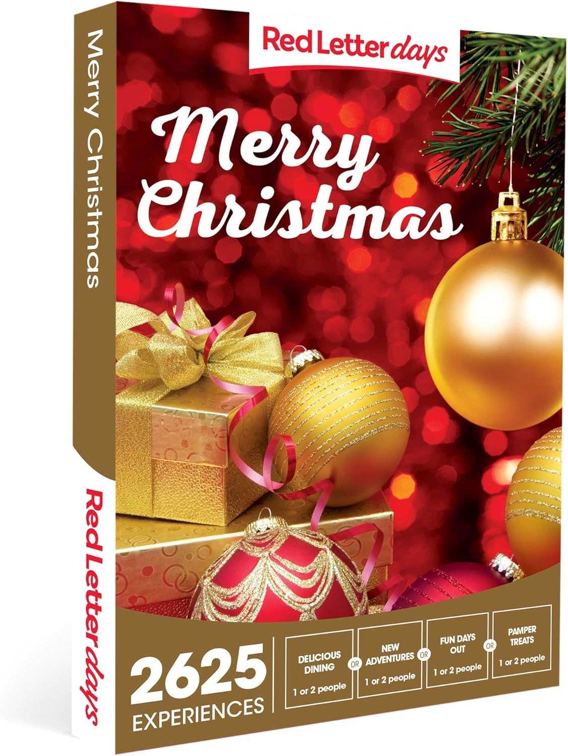 Red Letter Days Merry Card: Choose from 2,625 Signature Christmas Experiences
