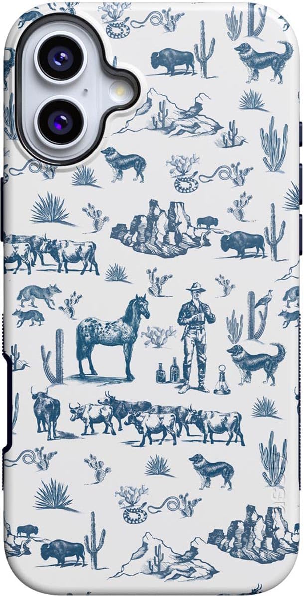 Casely iPhone 16 Plus Case | Wild West Adventure | Desert | Bold Protective Case...