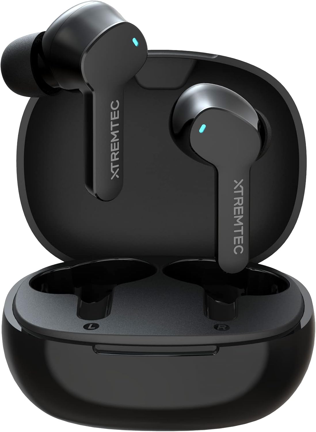 xtremtec Bluetooth Noise Cancelling Wireless Earbuds for iPhone/Android, in-Ear...