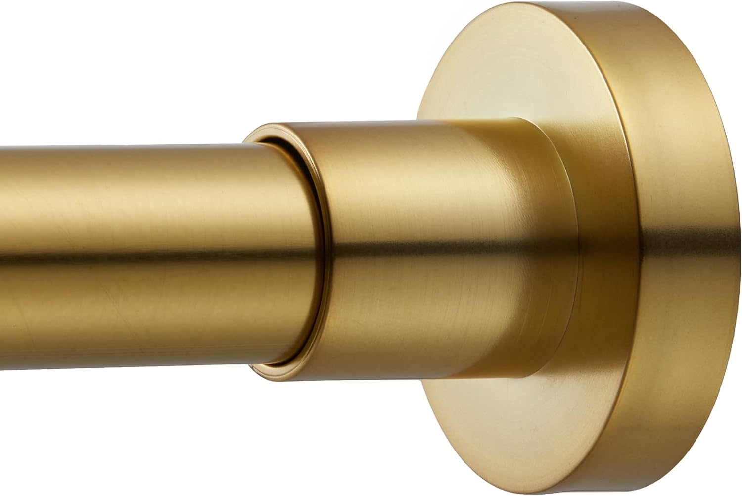 Shower Curtain Rod Tension- Never Rust No Drill Non-Slip Spring Tension Shower R...