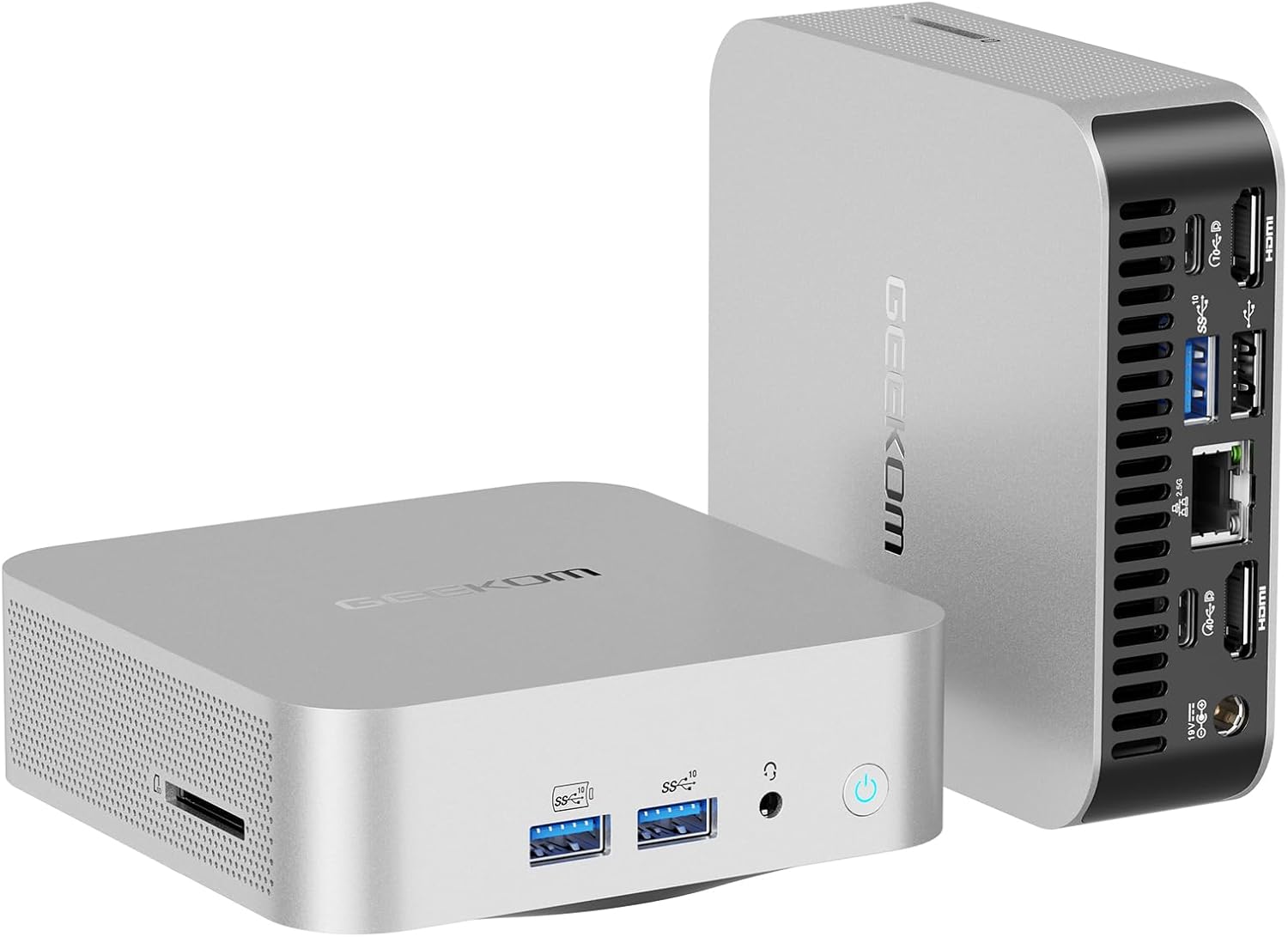 GEEKOM A8 AI Mini PC, AMD Ryzen 9 8945HS Mini Computers (up to 5.2GHz), 32GB DDR...