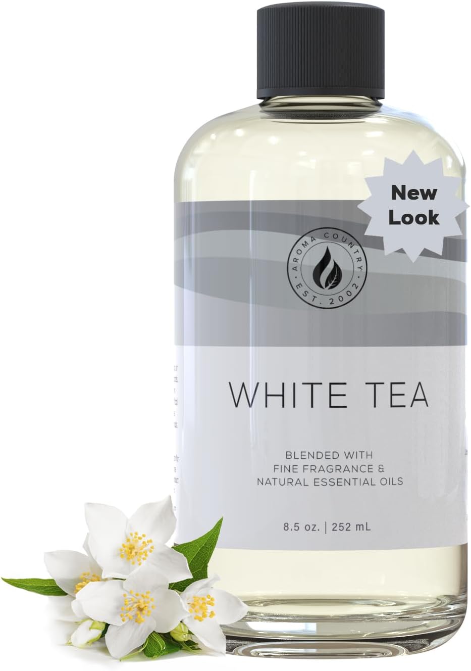 Aroma Country White Tea Diffuser Oil - Luxury Essential Oils for Diffuser Refill...