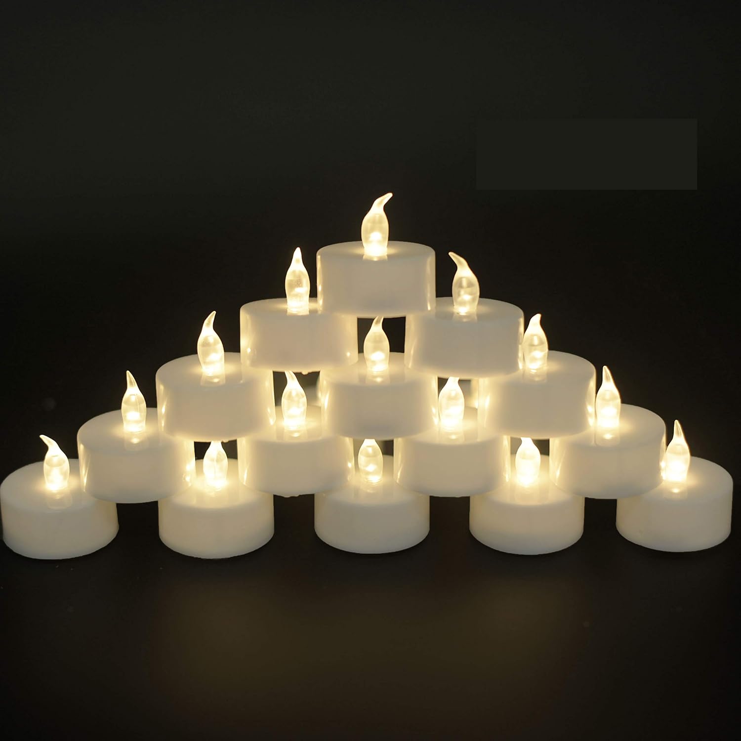 200Pack Battery Tea Lights Candles - LED Tea Lights Realistic Bright Flickering...