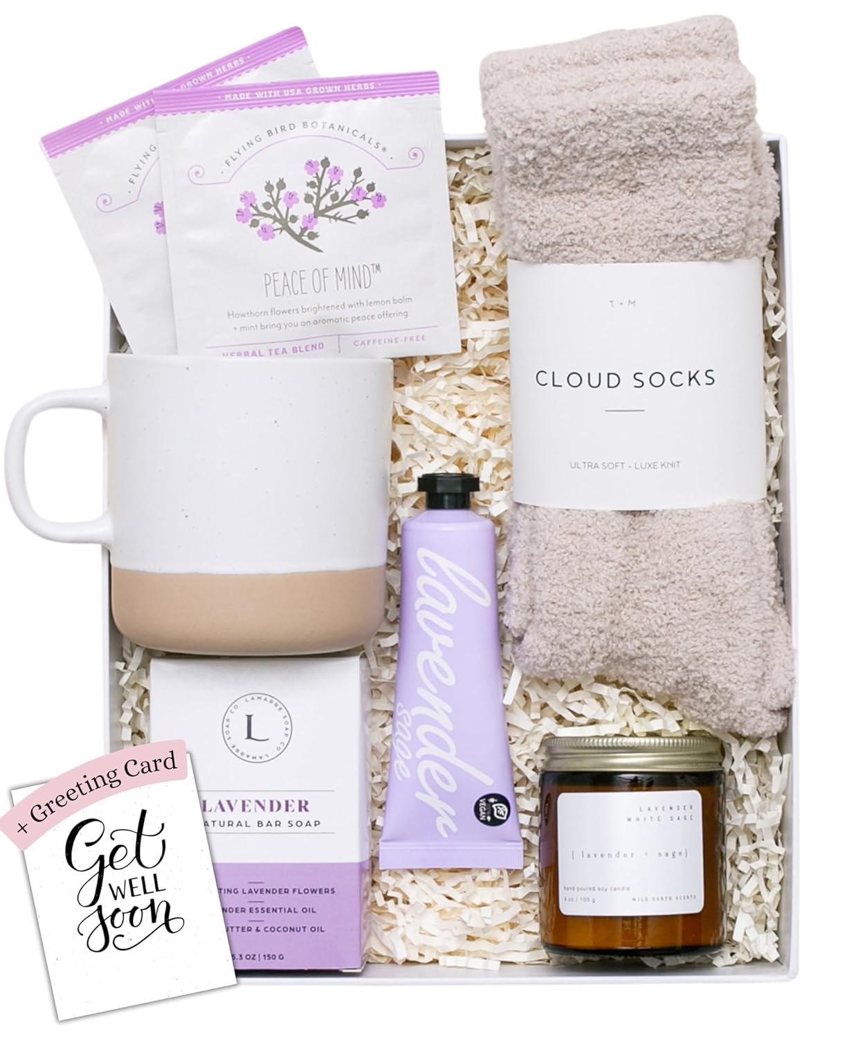 Unboxme Lavender Spa Gift Set - Relaxation Gifts F...