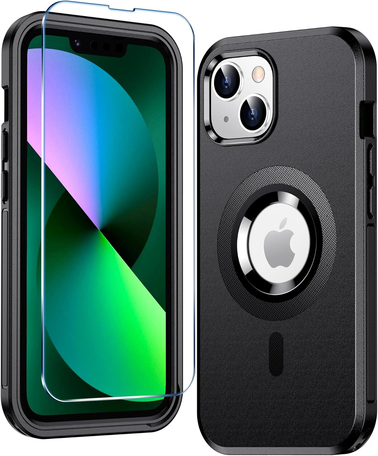 Magnetic for iPhone 13 Case, [Compatible with Magsafe][Military Grade Drop Prote...