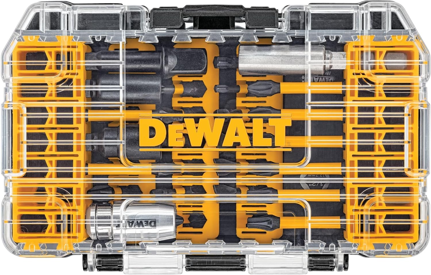 DEWALT DWA2NGFT40IR Impact Ready Flextorq 40-Piece Steel Screwdriver Bit Set Mul...