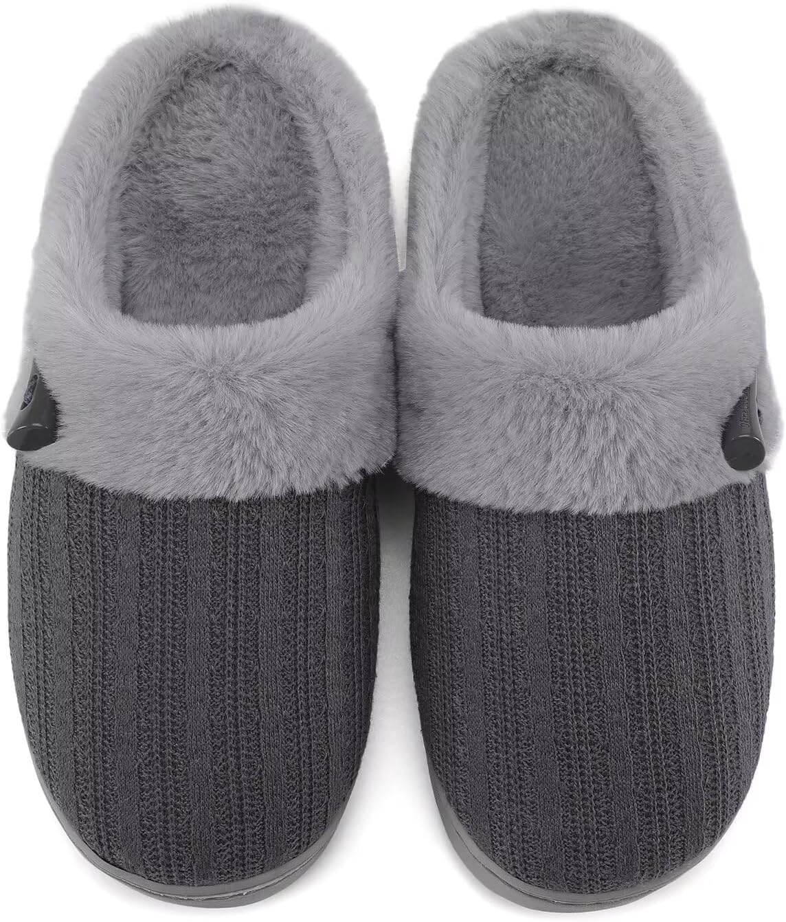 NineCiFun Women's Comfy House Slippers Memory Foam Fuzzy Bedroom Scuffs Slippers...