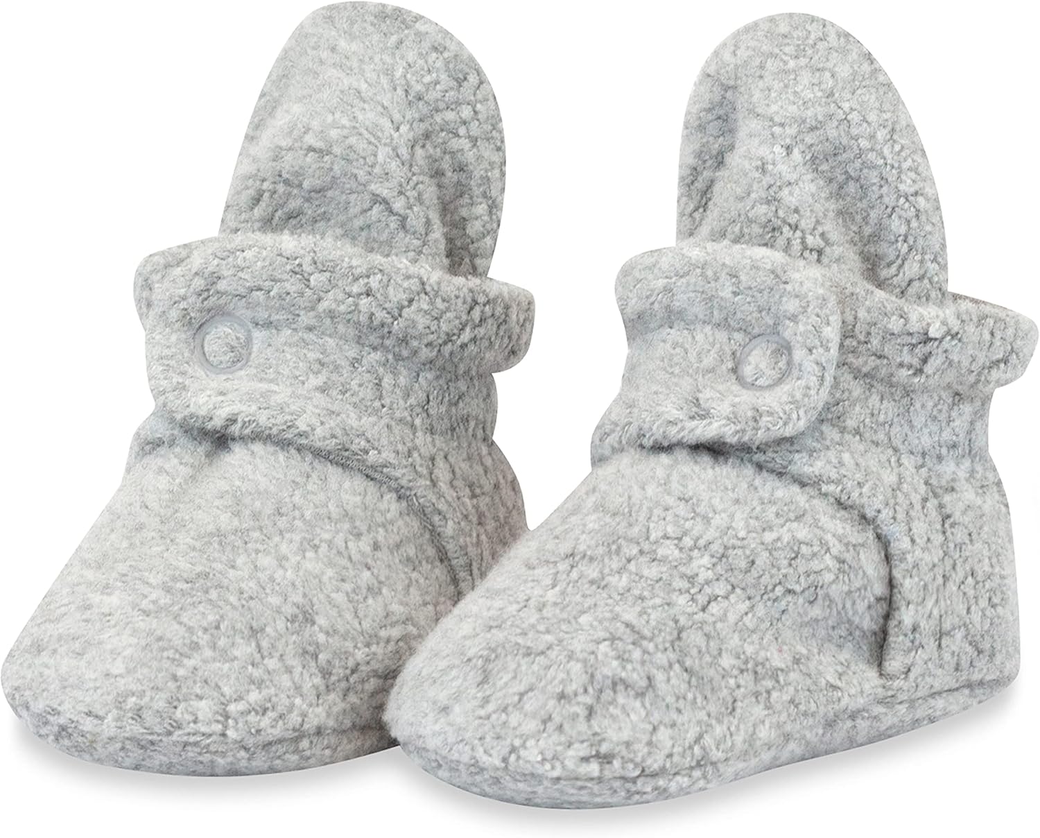 Zutano Unisex Fleece Baby Booties, Two Snap Closure, Newborn to 24 Months 18 Mon...