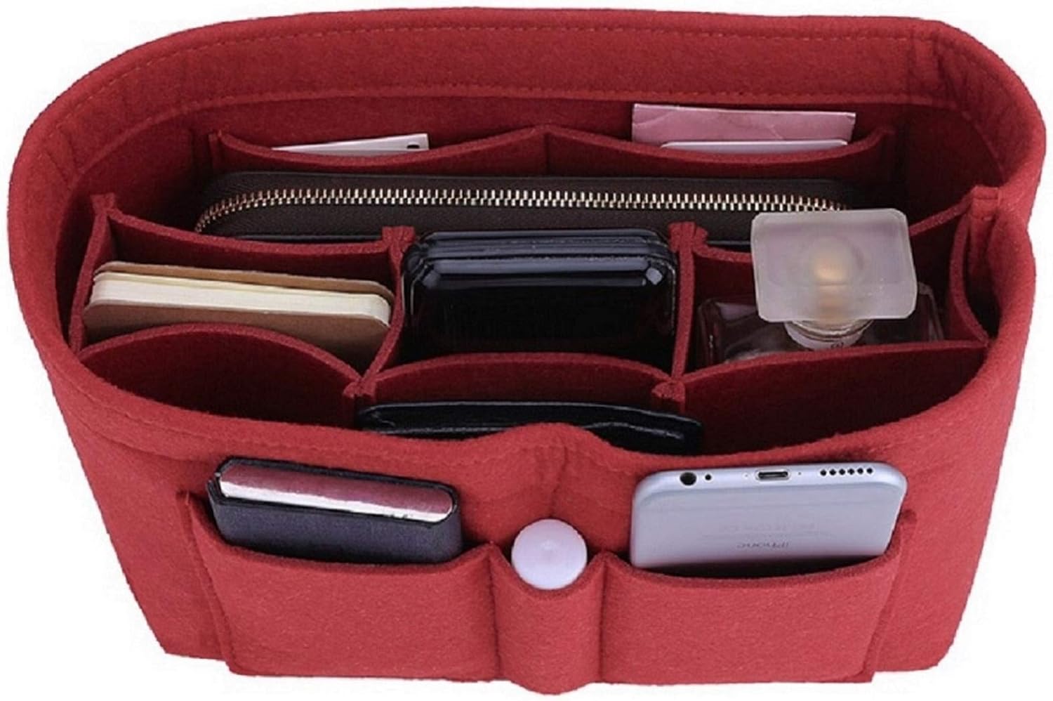 ZTUJO Purse Organizer Insert, Felt Bag Organizer For Handbag Purse Organizer,13...