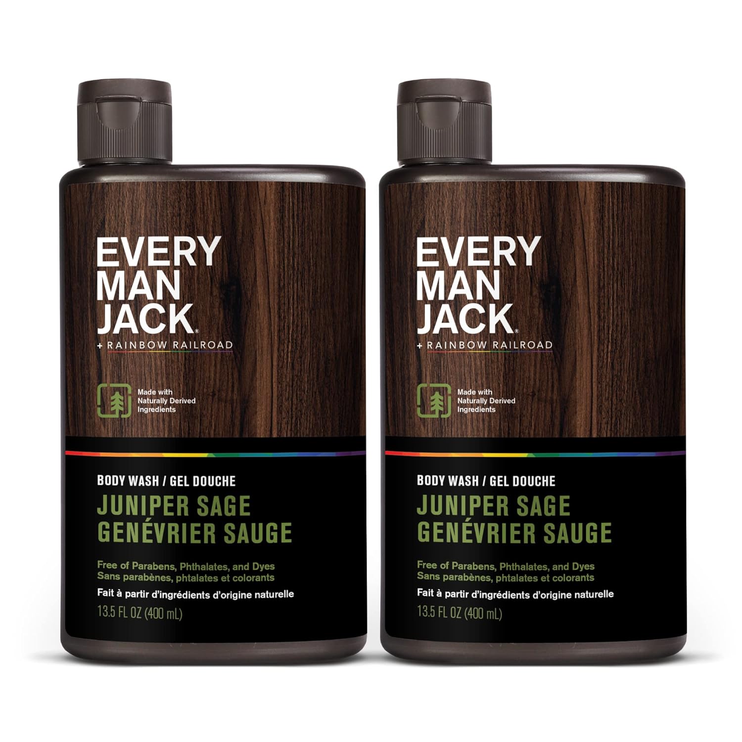 Every Man Jack Hydrating Body Wash for all skin types - Juniper Sage fragrance -...