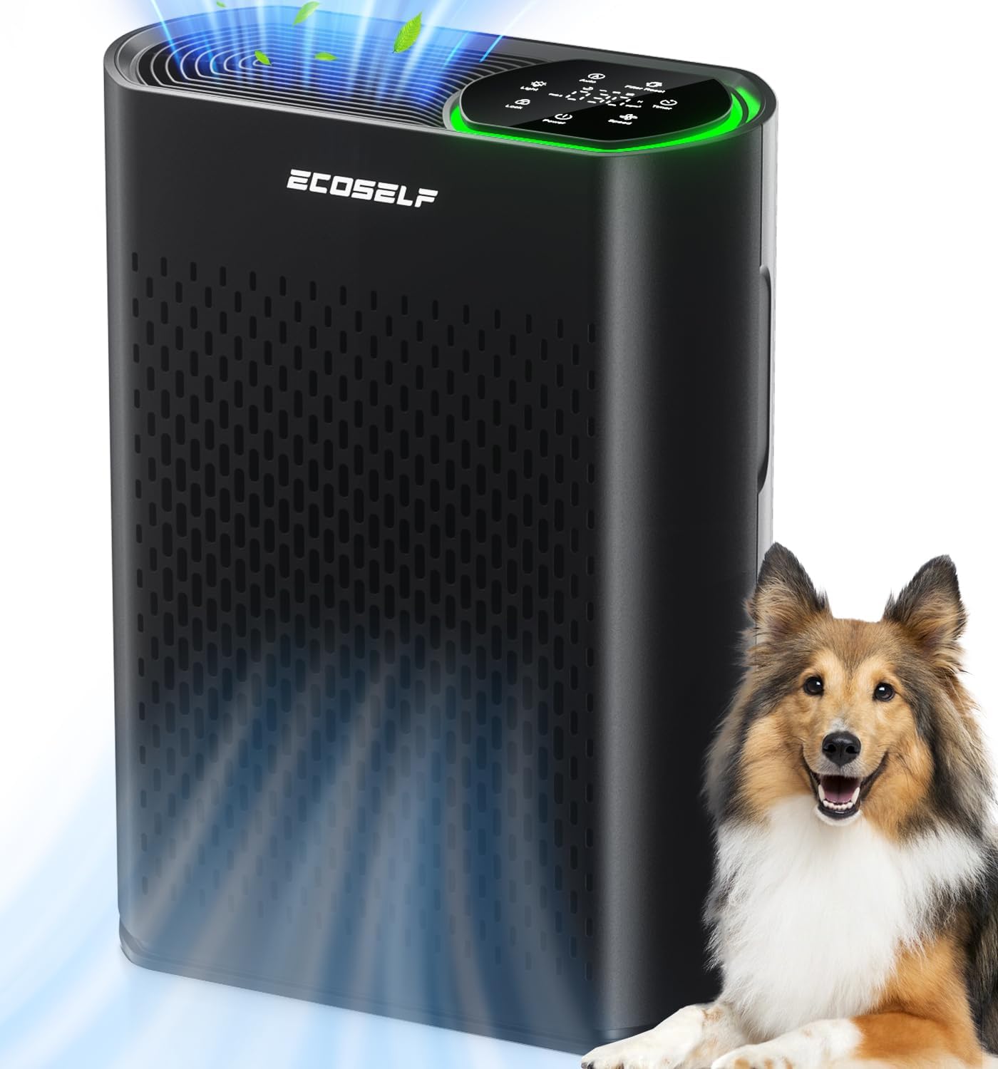 Powerful Air Purifiers for Home Large Room Up to 1400 Ft² with Air Quality Monit...