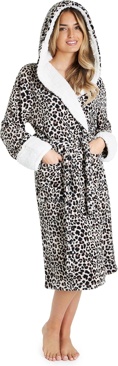 CityComfort Dressing Gown Women, Fluffy Bath Robes for Women, Gifts for Her M Le...