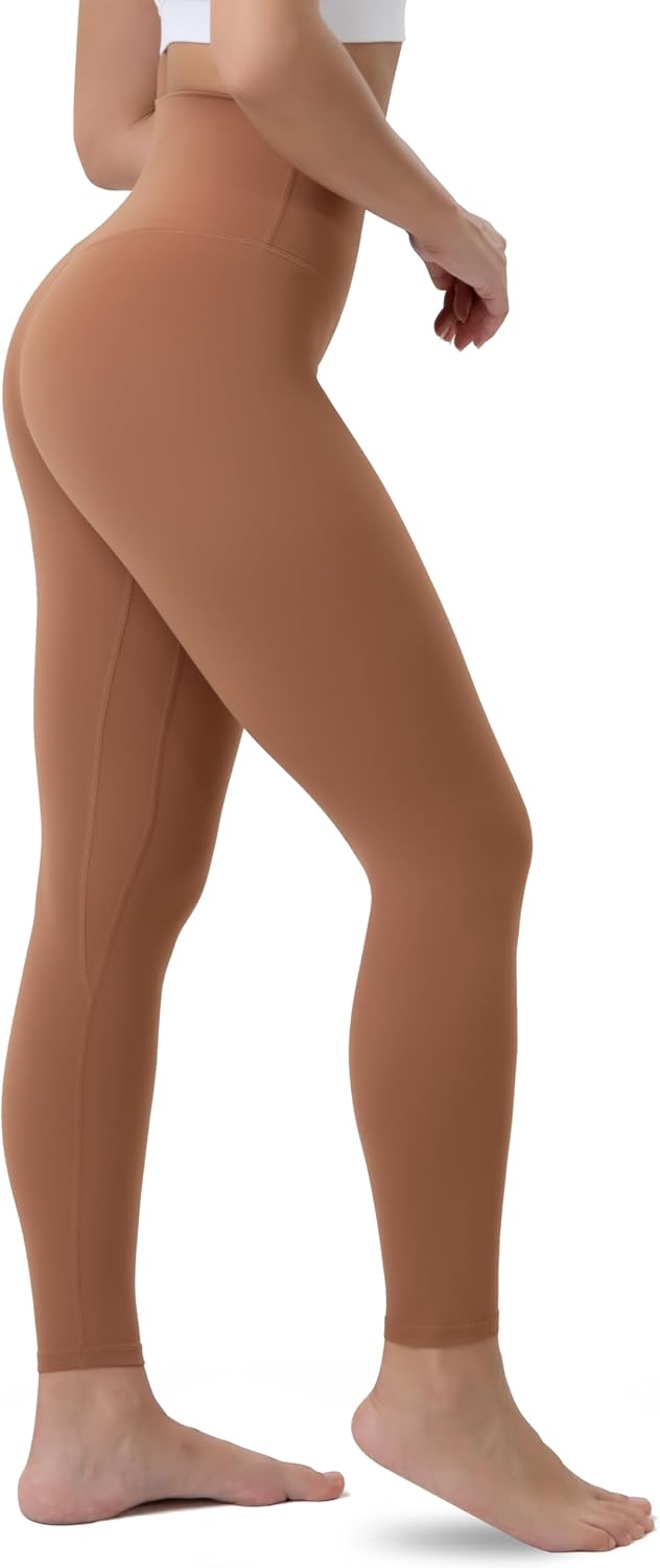 YUNOGA Women's Ultra Soft High Waisted Seamless Leggings Tummy Control Yoga Pant...