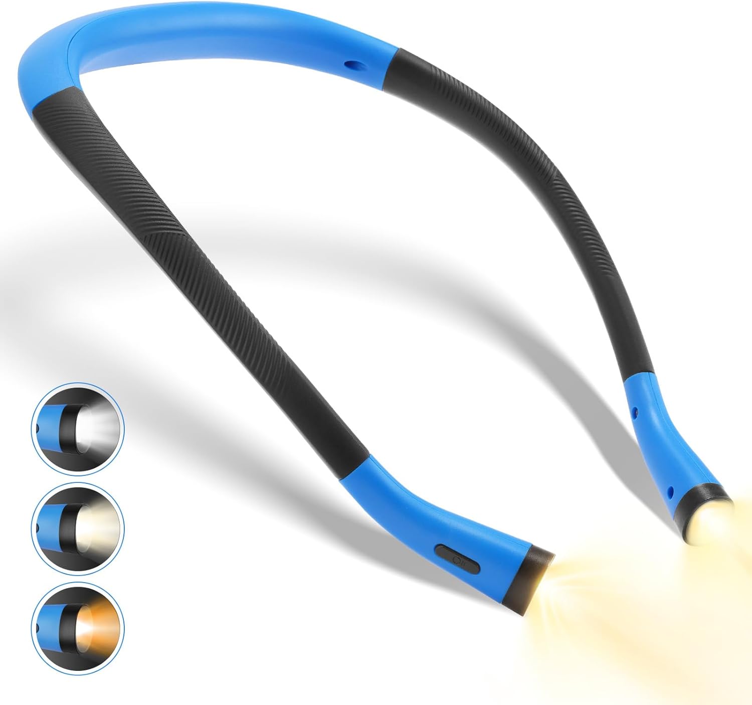 Adjustable Neck Light for Knitting and Repair - LUXJET Rechargeable and Long-Las...