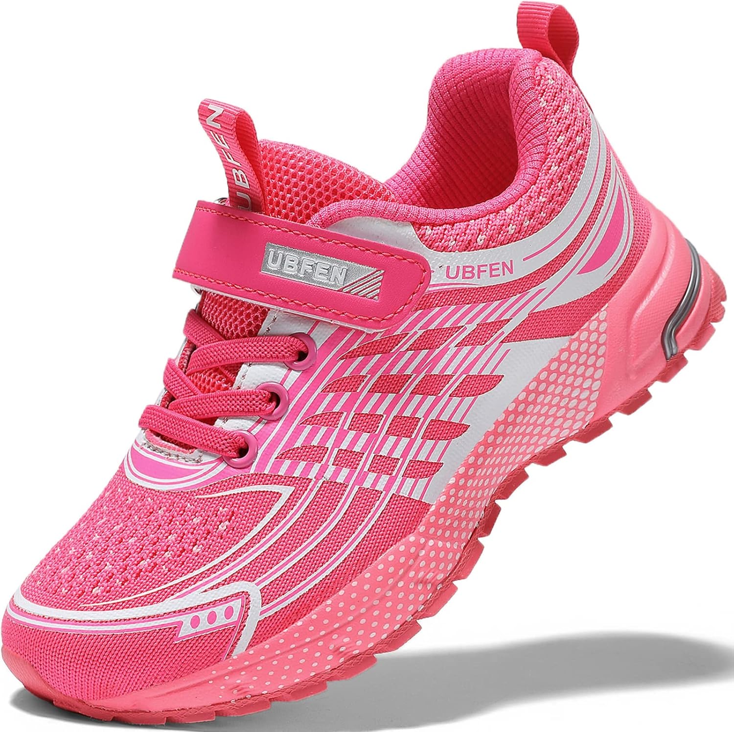 UBFEN Kids Sneakers Boys Girls Tennis Shoes for Running Athletic Walking Gym Spo...