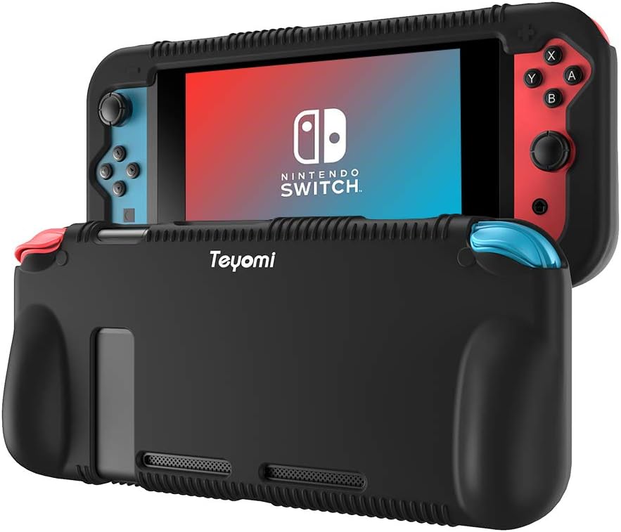 Teyomi Silicone Nintendo Switch Case Black