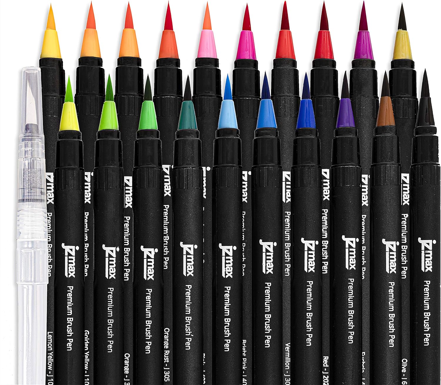 Brush Pens Set, 20+1 Colouring Pens, JZMAX Art Sup...