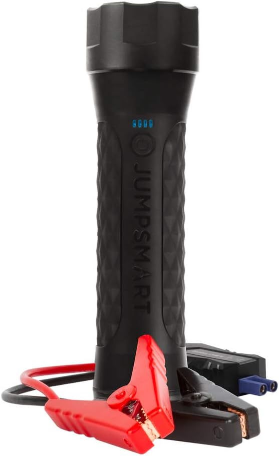 JumpSmart - 10-in-1 Portable Vehicle Jump Starter, Flashlight, Power Bank & More...