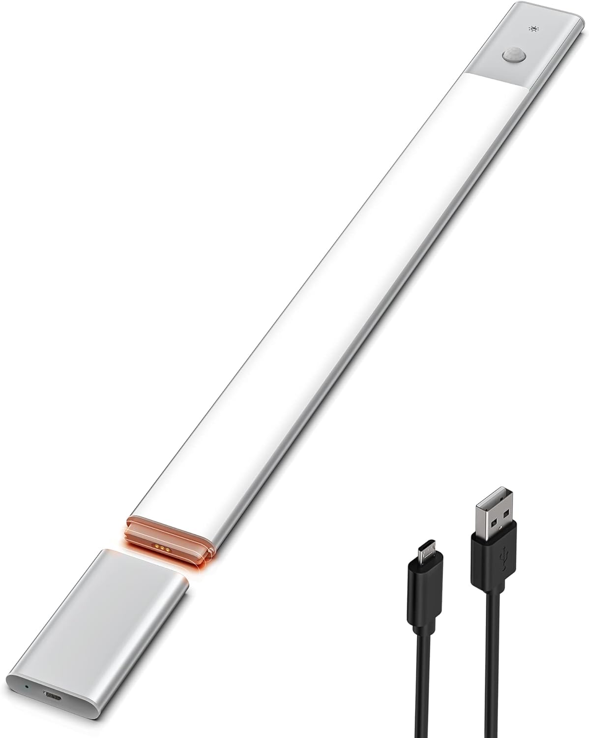 EZVALO Under Cabinet Lighting, Rechargeable 2200mAh Detachable Battery, 76 LED D...