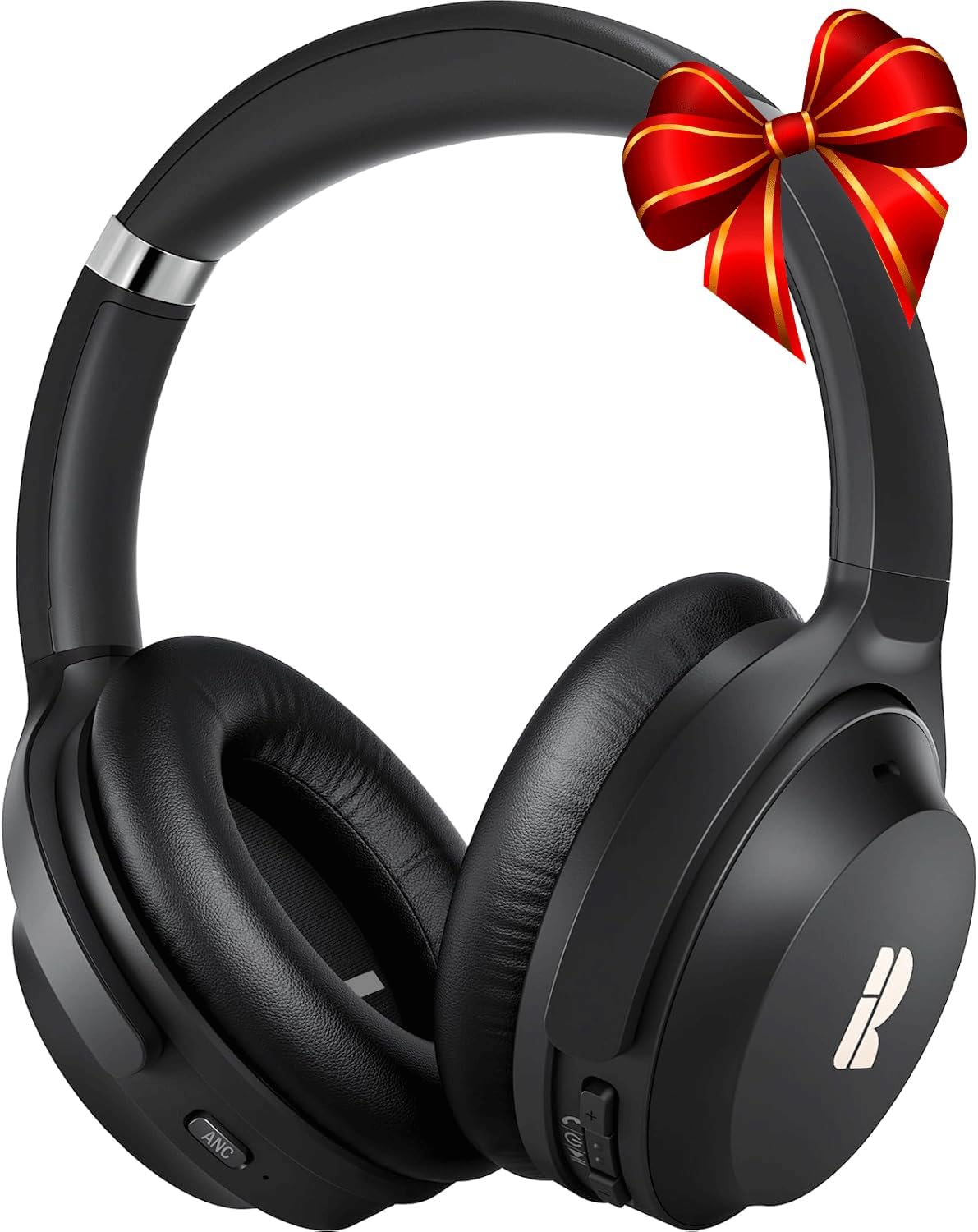 Bluetooth Headphones, Premium Active Noise Cancelling Wireless Headphones Over E...