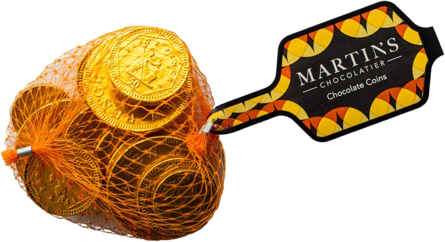 Martins Chocolatier Chocolate Coins | Net of Milk Chocolate Coins | Belgian Choc...