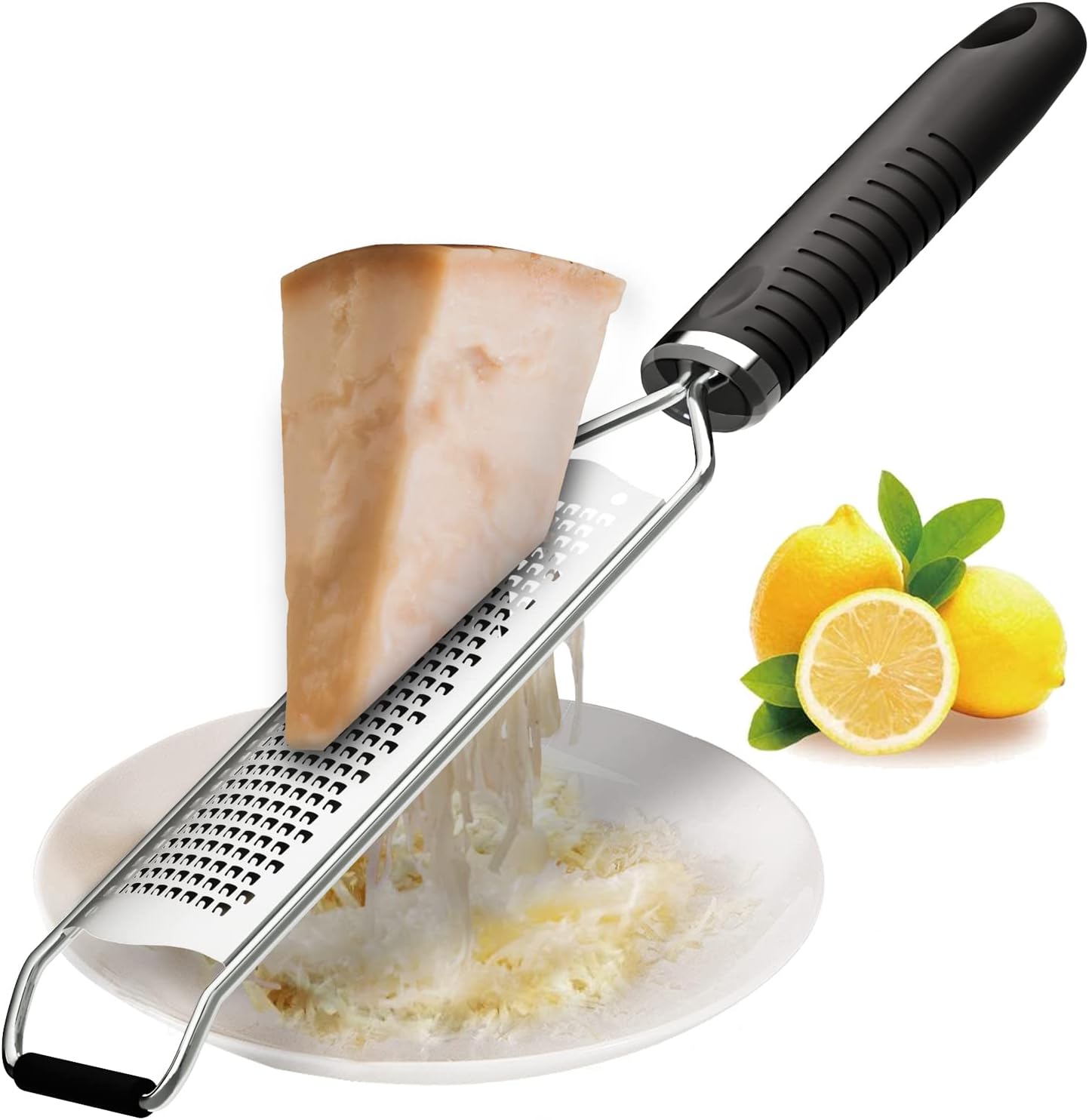 Parmesan Cheese Grater, Zester Grater Ideal for Grating Fine Parmesan Cheese, Le...