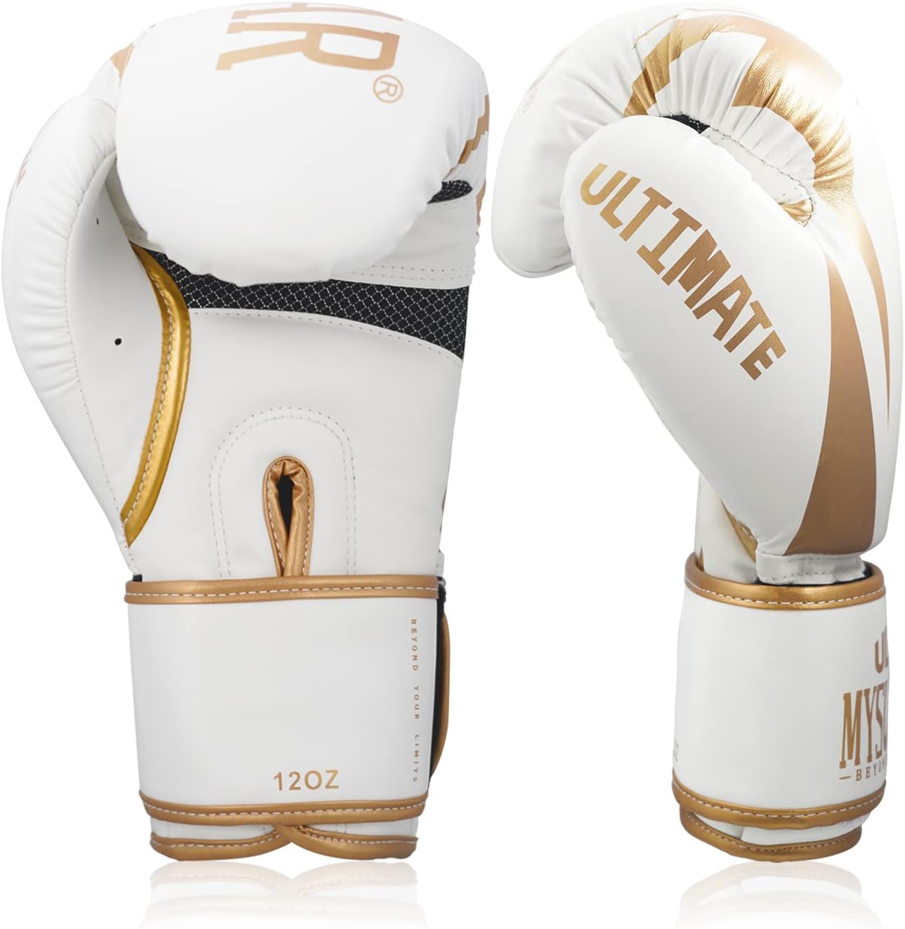 Ultimate Boxing Kick Boxing Muay Thai Training Bag Gloves for Men Women Youth MM...
