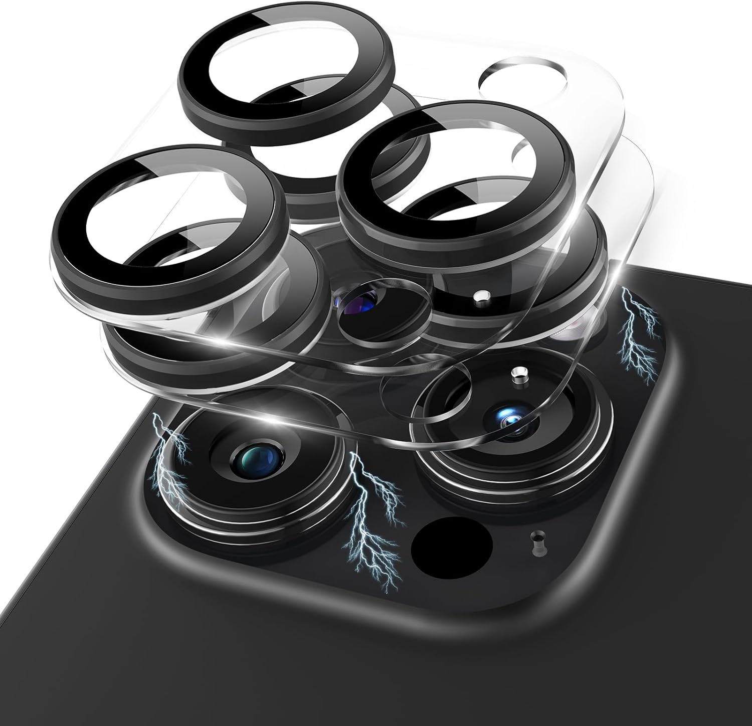 for iPhone 16 Pro/iPhone 14 Pro/iPhone 14 Pro Max/iPhone 16 Pro Max Camera Lens...