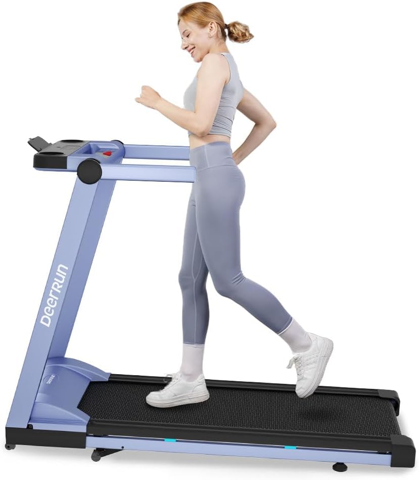 DeerRun Treadmills for Home, 3.5HP Folding Treadmi...