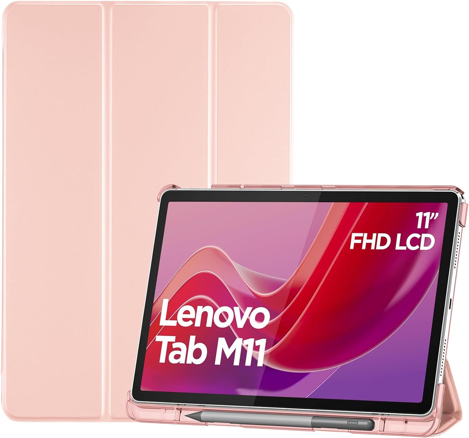 ProCase Smart Case for Lenovo Tab M11/Tab K11 LTE 11" 2024 TB330FU with Pen Hold...