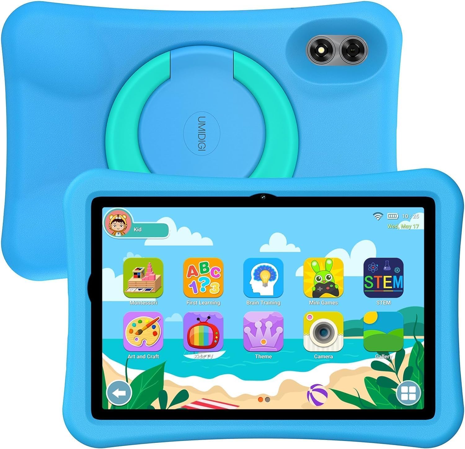 UMIDIGI Children's Tablet 10.1 Inch HD, G1 Tab Kids Tablet Android 13, 8GB (4+4)...
