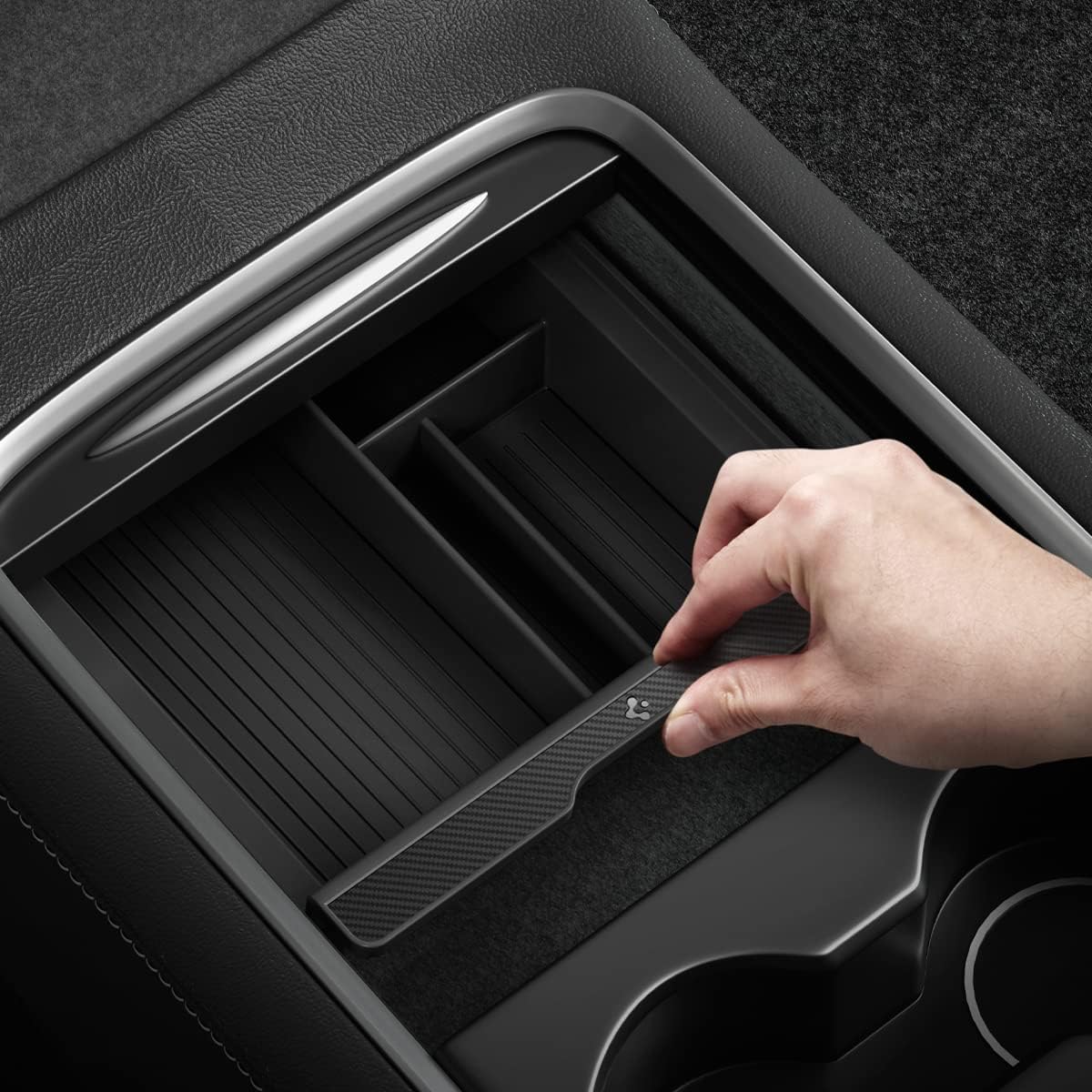 Spigen Tesla Model 3 2021-2023 and Model Y (2nd Gen) Centre Console Organiser Tr...