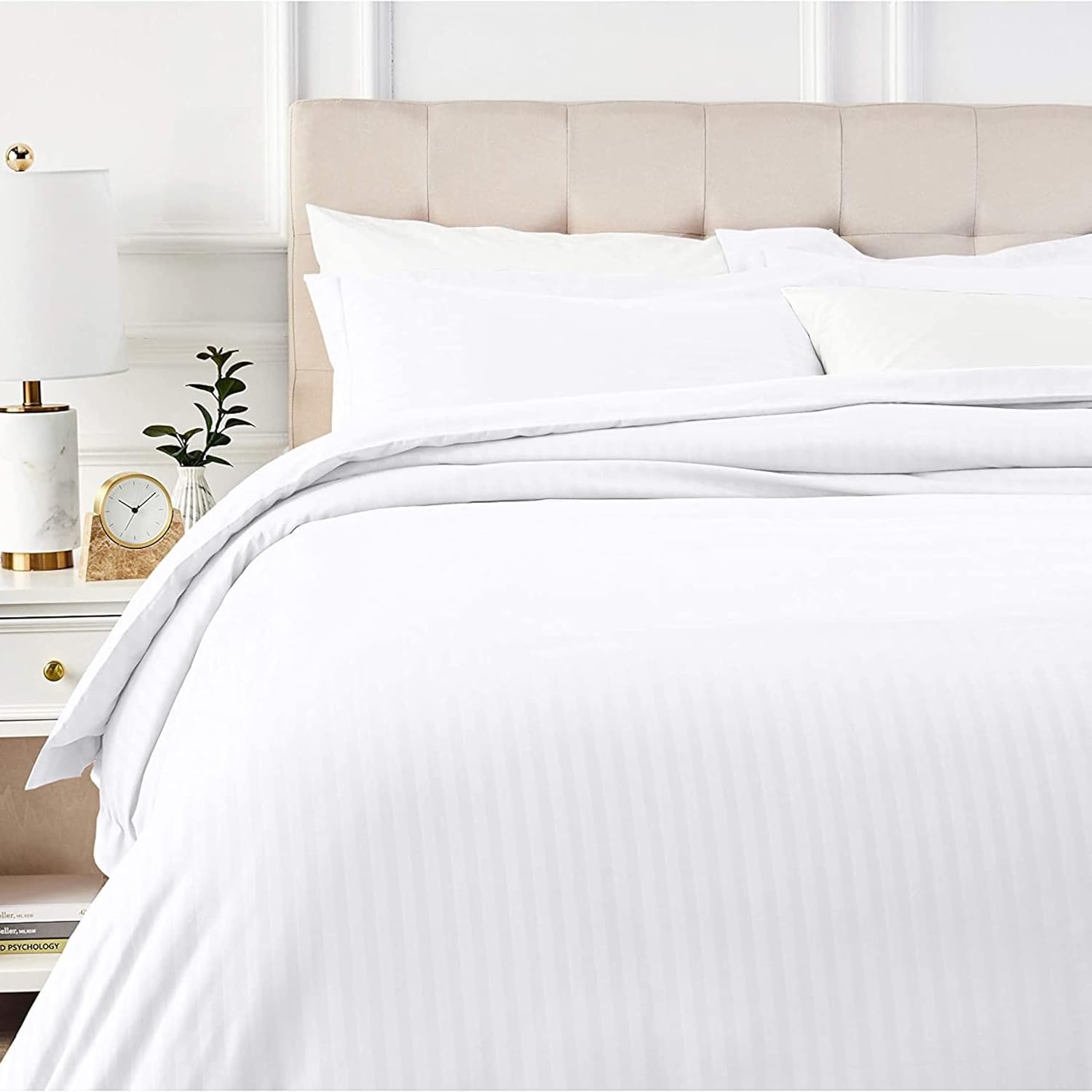 HIGH LIVING Bedding King Size Duvet cover sets with Pillow cases - Soft Microfib...