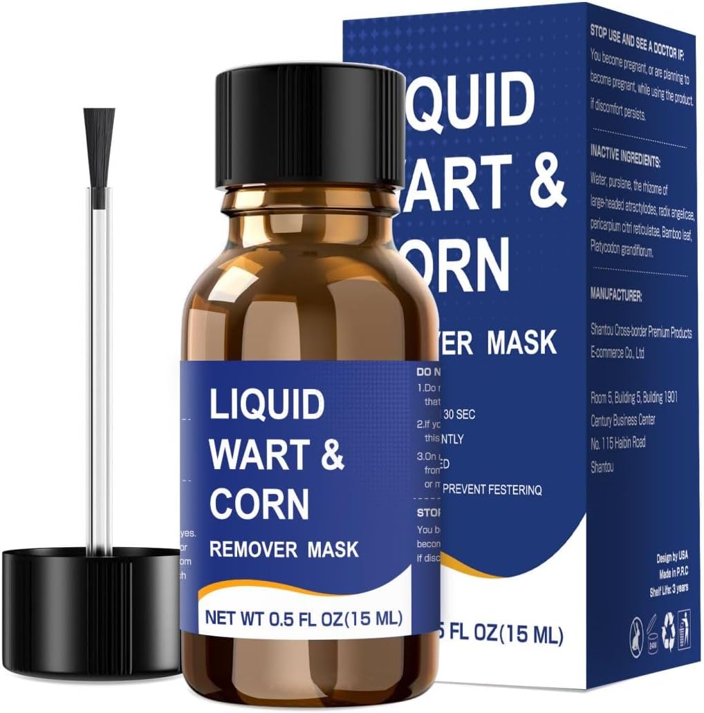 Wart Remover,Plantar Wart Remover for Feet and Hand,Fast-Acting Salicylic Acid W...