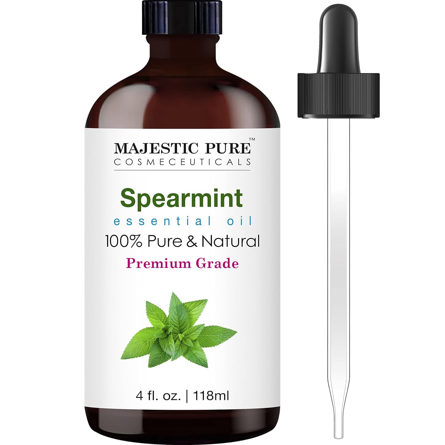 MAJESTIC PURE Spearmint Essential Oil | 100% Pure and Natural Spearmint Oil | Pr...