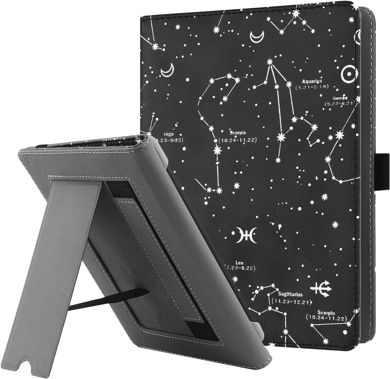 Universal Case for 6-6.8 inch eReaders, Paperwhite Case with Hand Strap Compatib...
