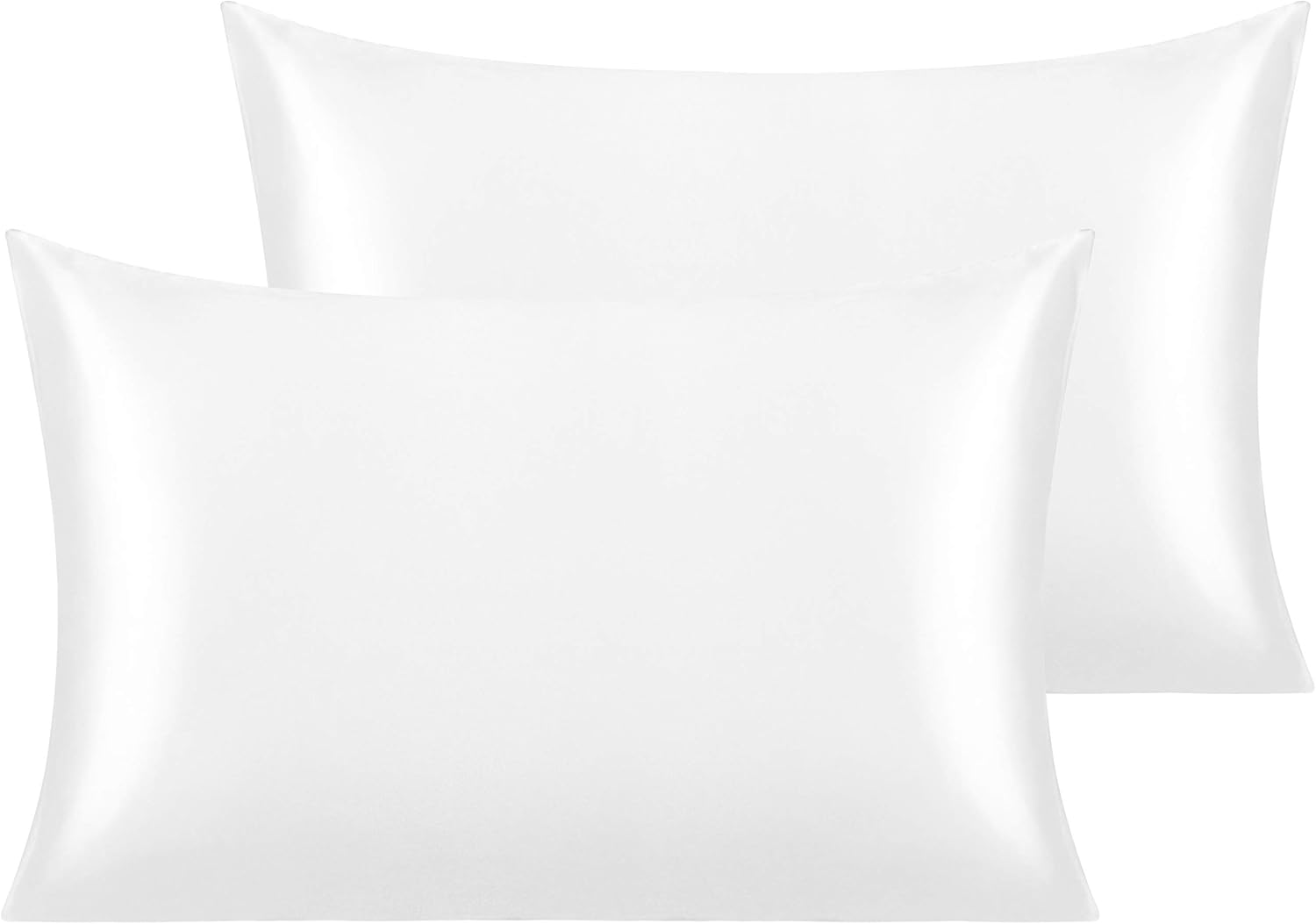 NTBAY Silk Satin Pillowcases - Satin Pillowcase for Hair and Skin, Pillow Cases...