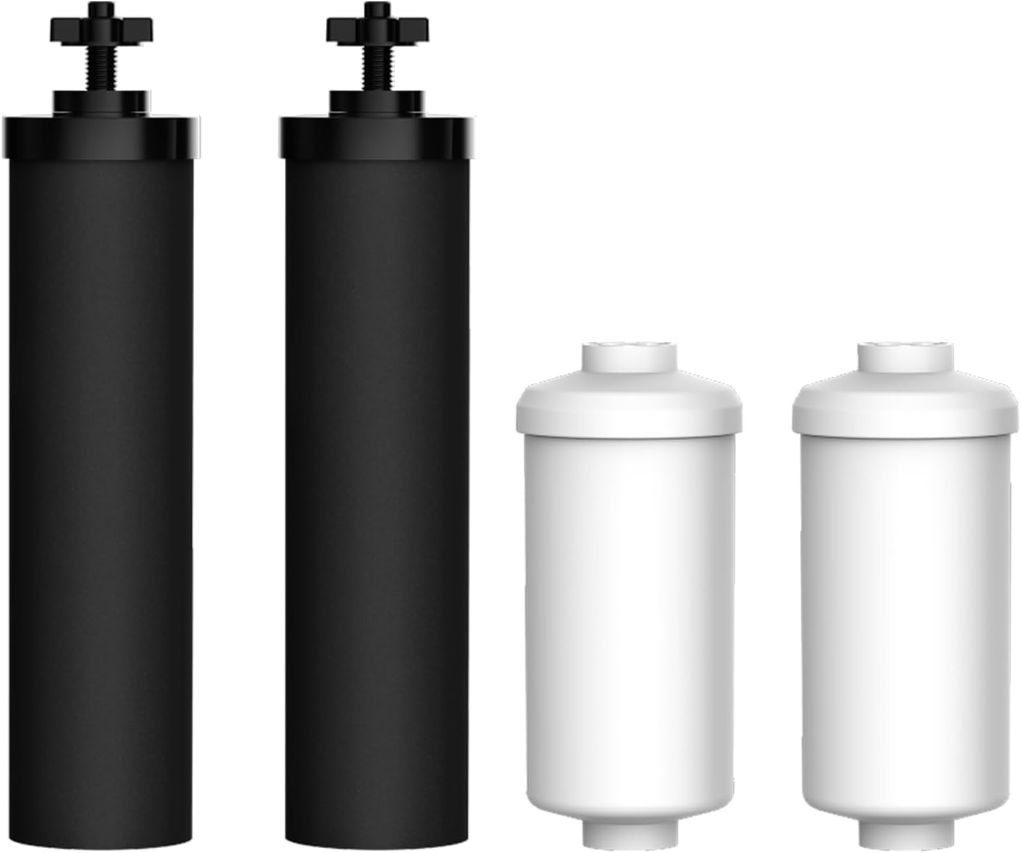 AQUACREST NSF/ANSI 42&372 Standard Water Filter, Replacement for Berkey® Gravity...