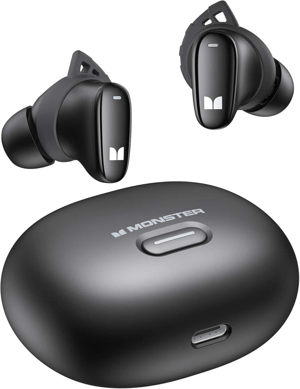 Monster N-Lite 206 Bluetooth Earbuds Wireless Earphones Bluetooth 5.4 in-Ear Ear...