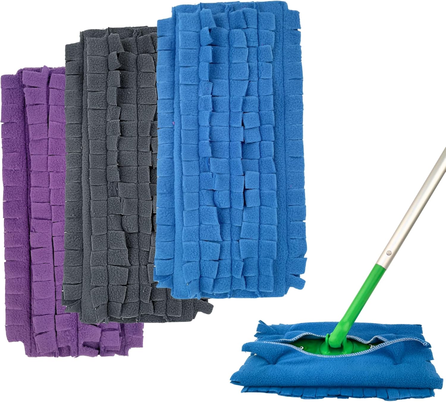 Reusable Mop Pads for Flash Speedmop Heavy Duty Microfibre Wet Dry Cleaning Mop...