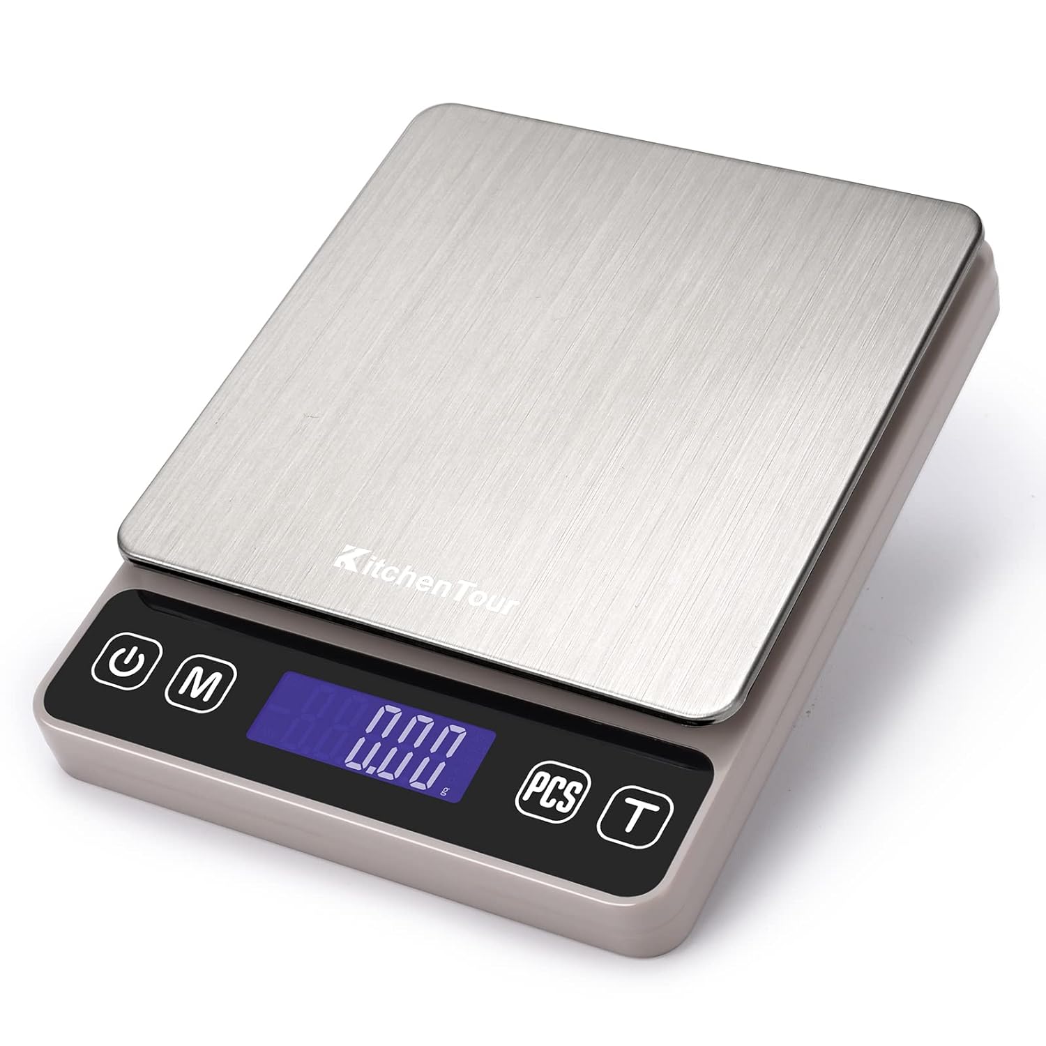 KitchenTour Digital Kitchen Scale - 500g/0.01g High Accuracy Precision Multifunc...
