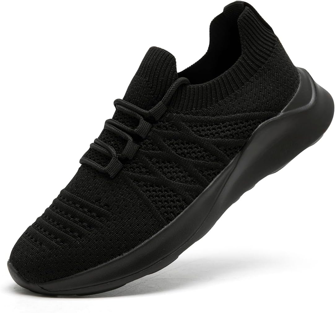 CAIQDM Women Running Shoes Slip-on Walking Sneakers Lightweight Breathable Train...