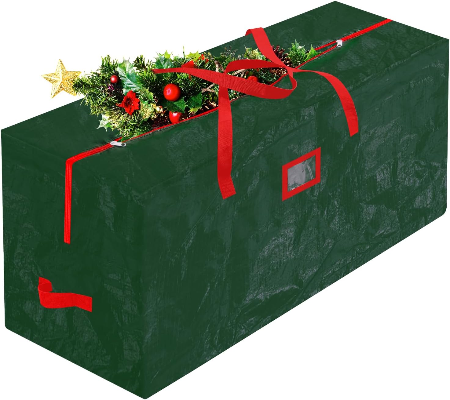 Evoio Christmas Tree Storage Bag, Heavy Duty Xmas Tree Bag with Zipper Fits 7.5...