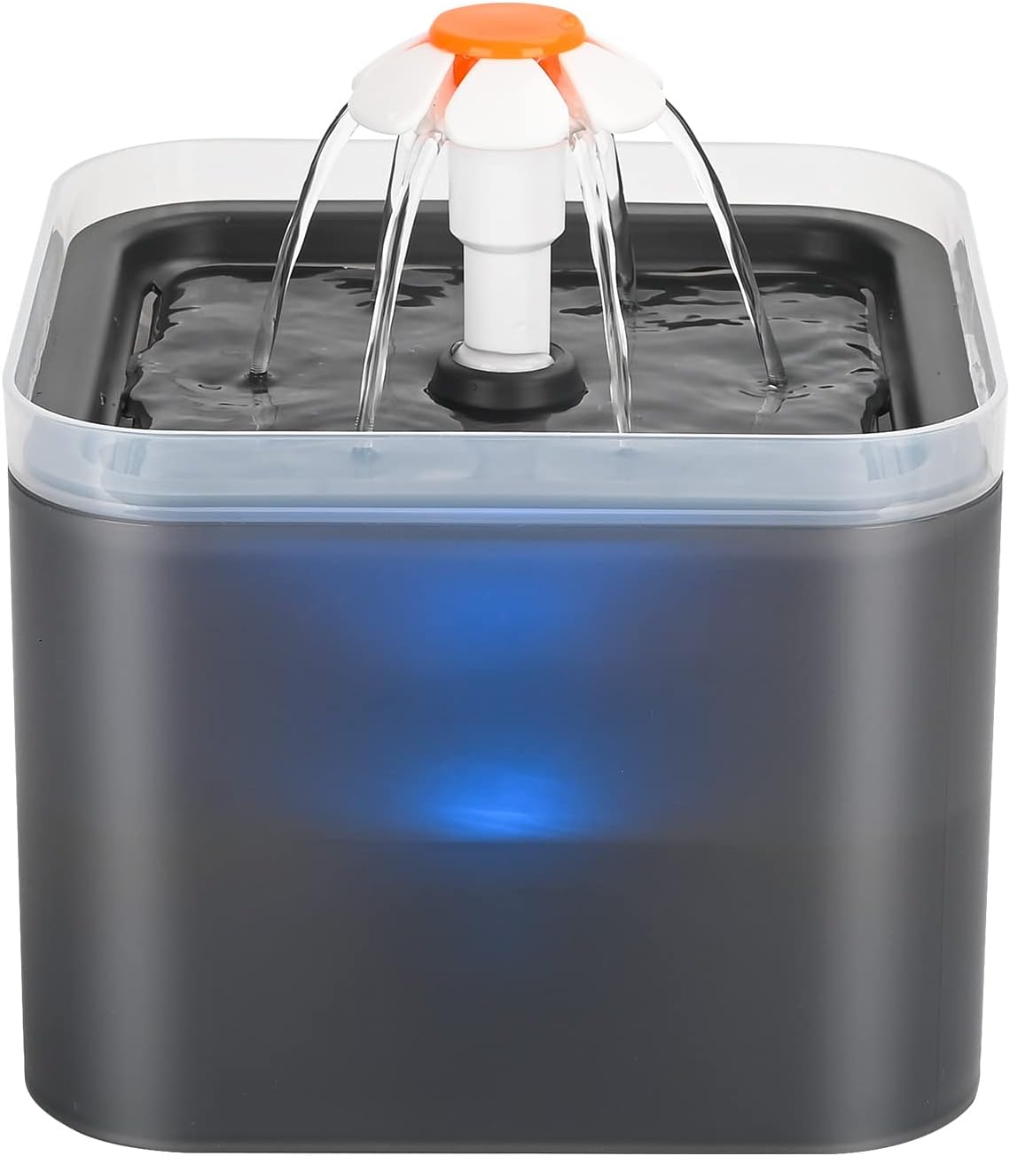 AONBOY Cat Water Fountain, 2L Cat Water Fountain for Drinking, Ultra Silent, LED...
