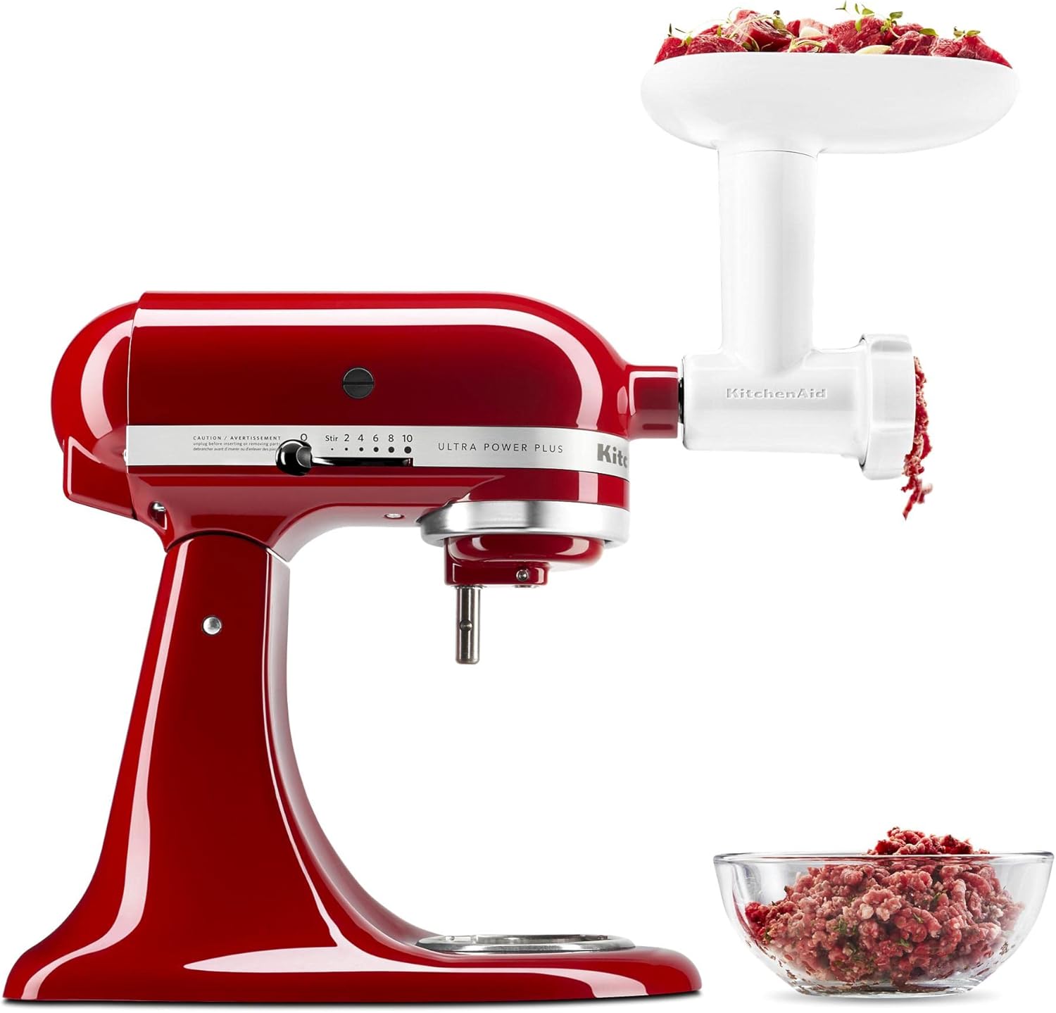 KitchenAid Stand Mixer Attachment, KSMFGA Food Grinder, White White One Size
